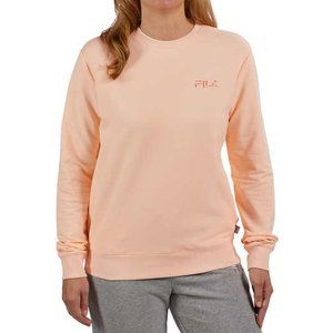 🚩 FINAL CLEARANCE FILA Ladies' French Terry Crewneck w/Pockets Midweight Top